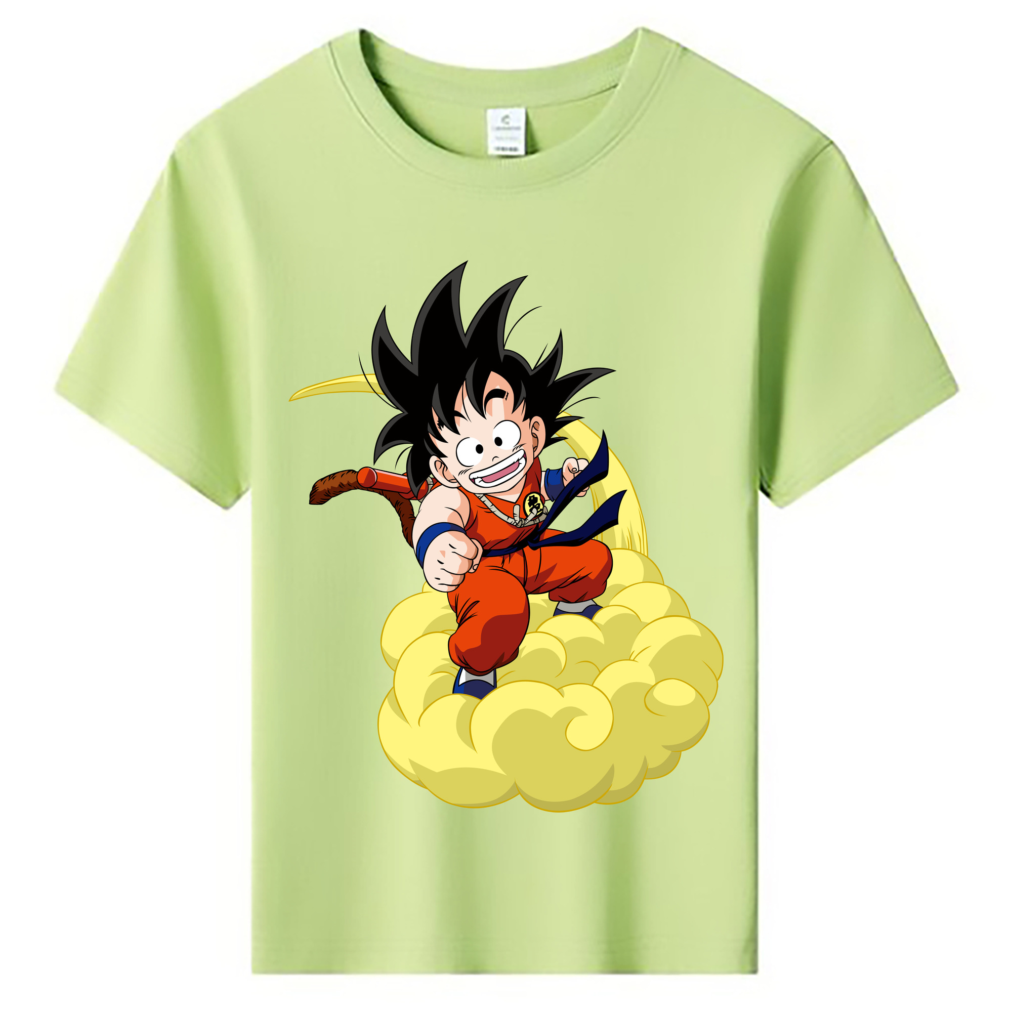 （画像用） ドラゴンボール 孫悟空（そん ごくう）Son Goku カカロット DRAGON BALL Kakarotto 綿100％キッズTシャツ（フロントプリント）